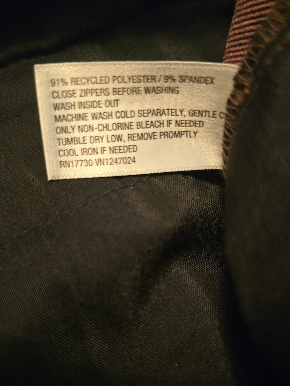 New Goodfellow Men's XL Tech Trouser Moisture Wicking Quick Dry 4-way Stretch - Picture 10 of 10